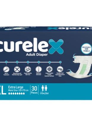 Подгузники xl для взрослых curelex extra large 30 шт