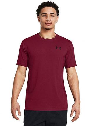 Мужская бордовая футболка under armour андер армор оригинал темно красная