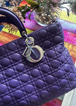 Сумка dior lady dior , винтаж 1999 года