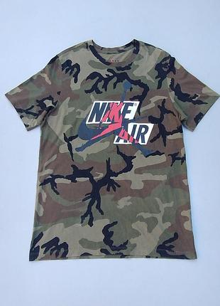 Футболка мужская спортивная nike air jordan, m.