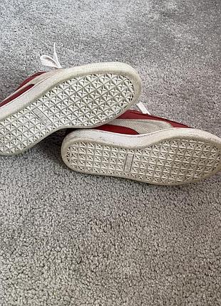 Кросівки puma basket heart red white 6