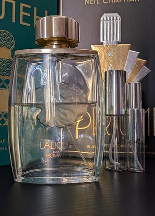 Распил оригинал lalique pour homme lion edp, тест, затемн