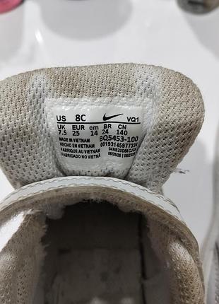 Фирменные детские кроссовки nike 8