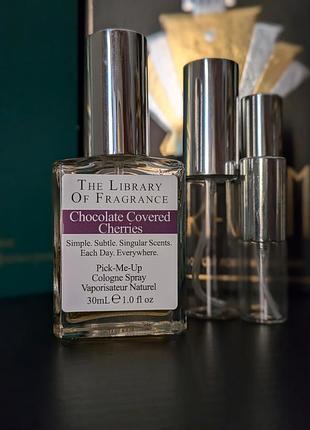 Розпив оригінал  demeter fragrance chocolate covered cherries edc, тест, затест