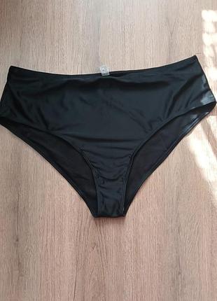 Плавки женские черные 4xl новые,низ от купальника 4xl