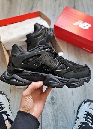 New balance 9060 sea stone black 3
