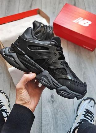 New balance 9060 sea stone black