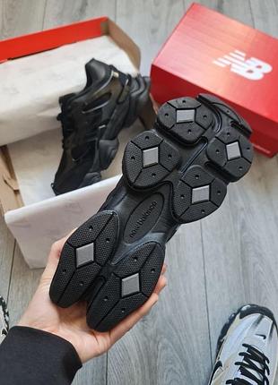 New balance 9060 sea stone black 7