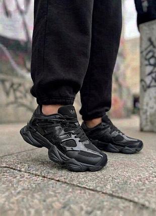 New balance 9060 sea stone black 8