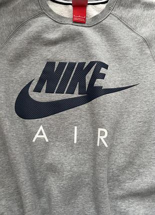 Худі чоловіче nike утеплене сіре 4