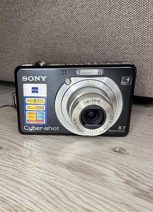 Цифровой фотоаппарат sony dsc-w100 винтажный