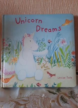 Чарівна дитяча книжка «unicorn dreams» від відомого бренду jellycat!