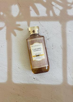 Гель для душу caramel vanilla bath and body works