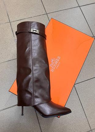 Чоботи труби hermès