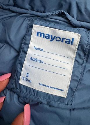 Куртка для хлопчика mayoral синя 2
