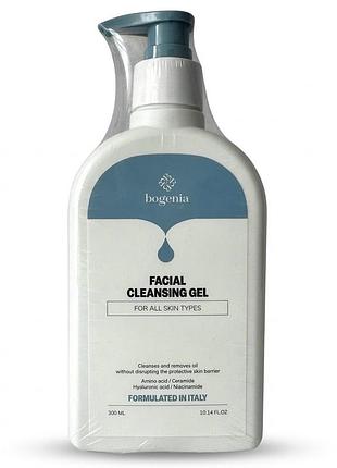 Гель для вмивання bogenia facial cleansing gel 300 мл