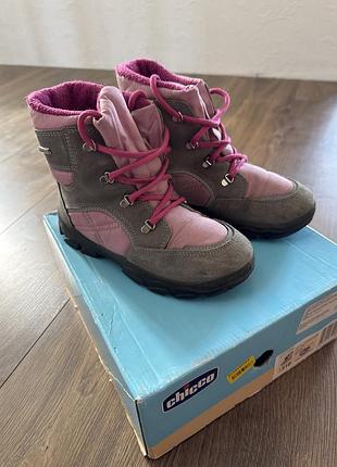 Дитячі чоботи chicco для дівчинки, р31