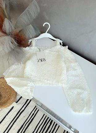 Топ блуза zara