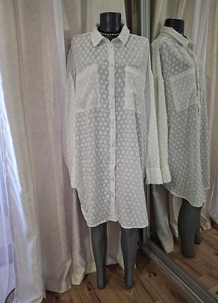 Нарядная рубашка 👕, туника большого размера