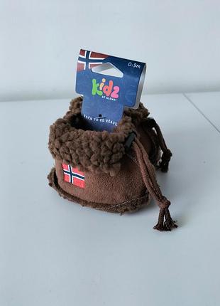Пинетки kids of norway на 0-9 месяцев