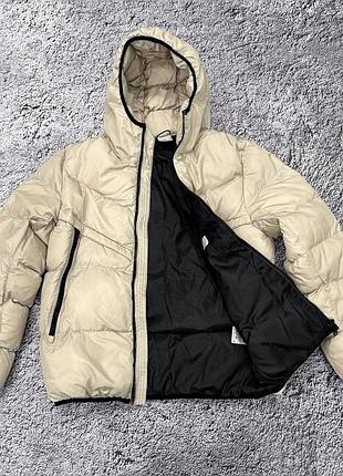 Пуховик nike storm-fit світло - бежевий