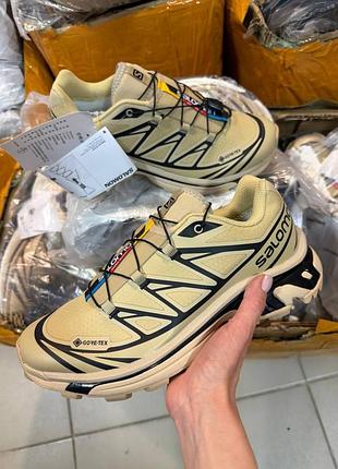Salomon s lab xt-6 gore-tex safari black