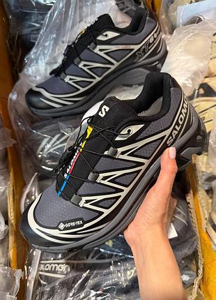 Salomon s lab xt-6 gore-tex black grey