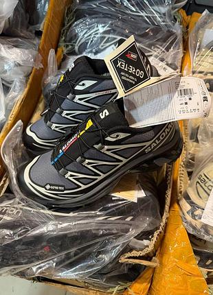Salomon s lab xt-6 gore-tex black grey 2