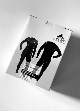 Тактическое термобелье мужское военное vaude, черная level i xxl