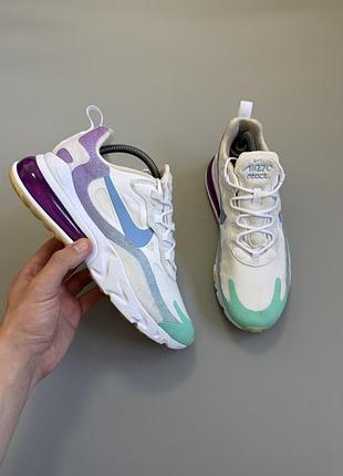 Nike air max 270 react white 40(25cm) zoom pegasus