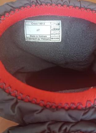 Сапоги crocs c7 деми 3