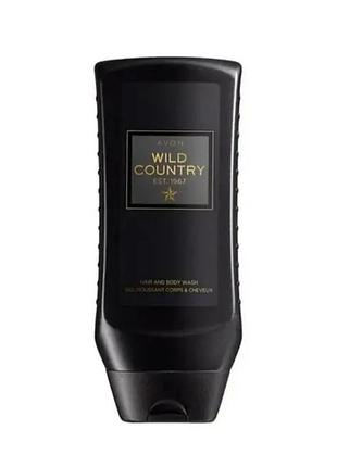 Шампунь-гель avon wilde county 250 мл для мужчин