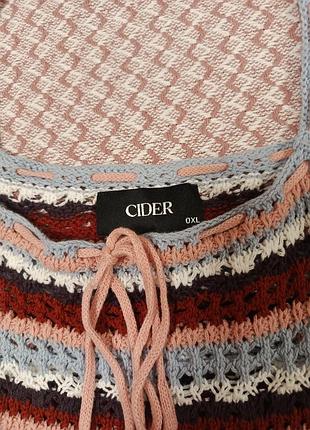 В'язаний топ від cider в стилі бохо 2