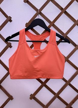 Спортивний топ nike dri-fit кораловий