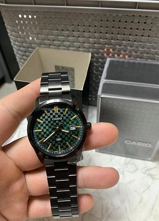 Чоловічий наручний годинник casio mtp-vd03b-3audf