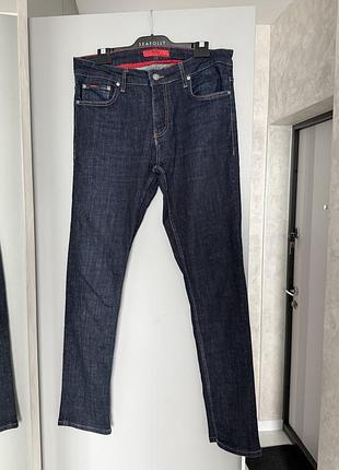 Джинси чоловічі hugo 734 extra slim fit темно-сині w34 l32 оригінал