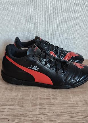 Кроссовки футзалы бутсы сороканижки на мальчика puma 30р. 19 см.