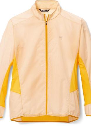 Якісна бігова вітровка arc'teryx incendo sl jacket in photon, оригінал