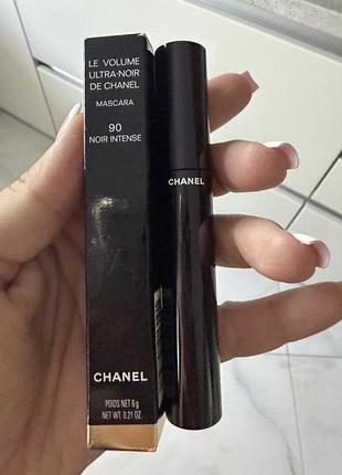 Туш для вій chanel le volume ultra-noir de chanel mascara 90 noir intense