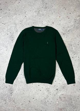 Класичний вінтажний вовняний светр polo by ralph lauren vintage