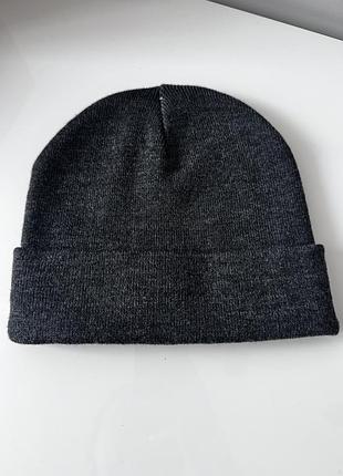 Шапка унісекс pull&bear сіра 3