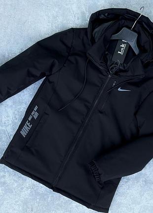 Куртка чоловіча nike чорна, розмір 48-56