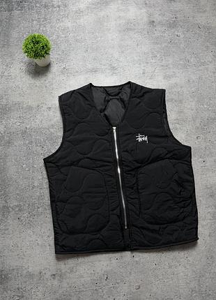 Чоловіча жилетка stussy puffer vest