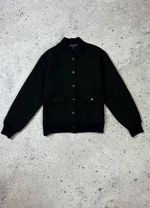Ексклюзивна куртка-бомбер louis vuitton uniforms high neck bomber jacket made in italy