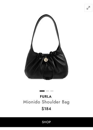 Сумка furla чорна, оригінал, натуральна шкіра