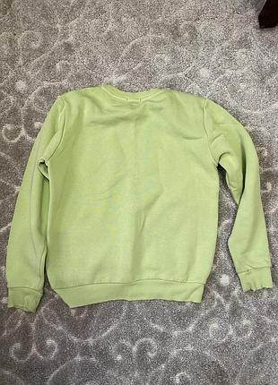 Худі benetton зеленого кольору 3