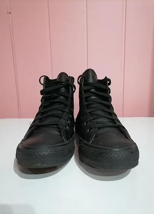Кожаные converse 4