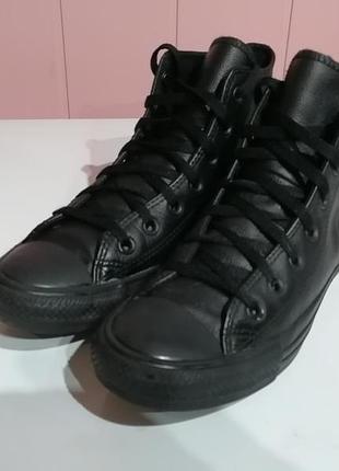 Кожаные converse