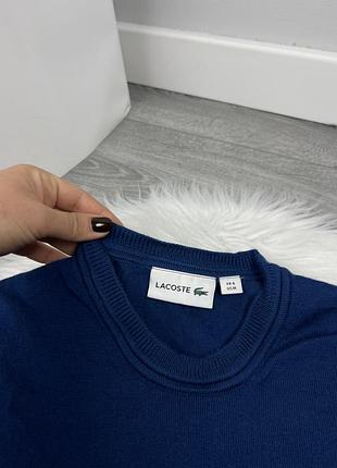 Шерстяний світер lacoste розмір м 3