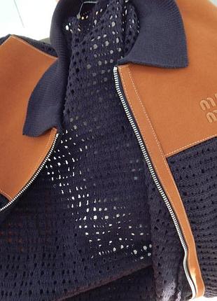Кофта в стилі miu miu 5